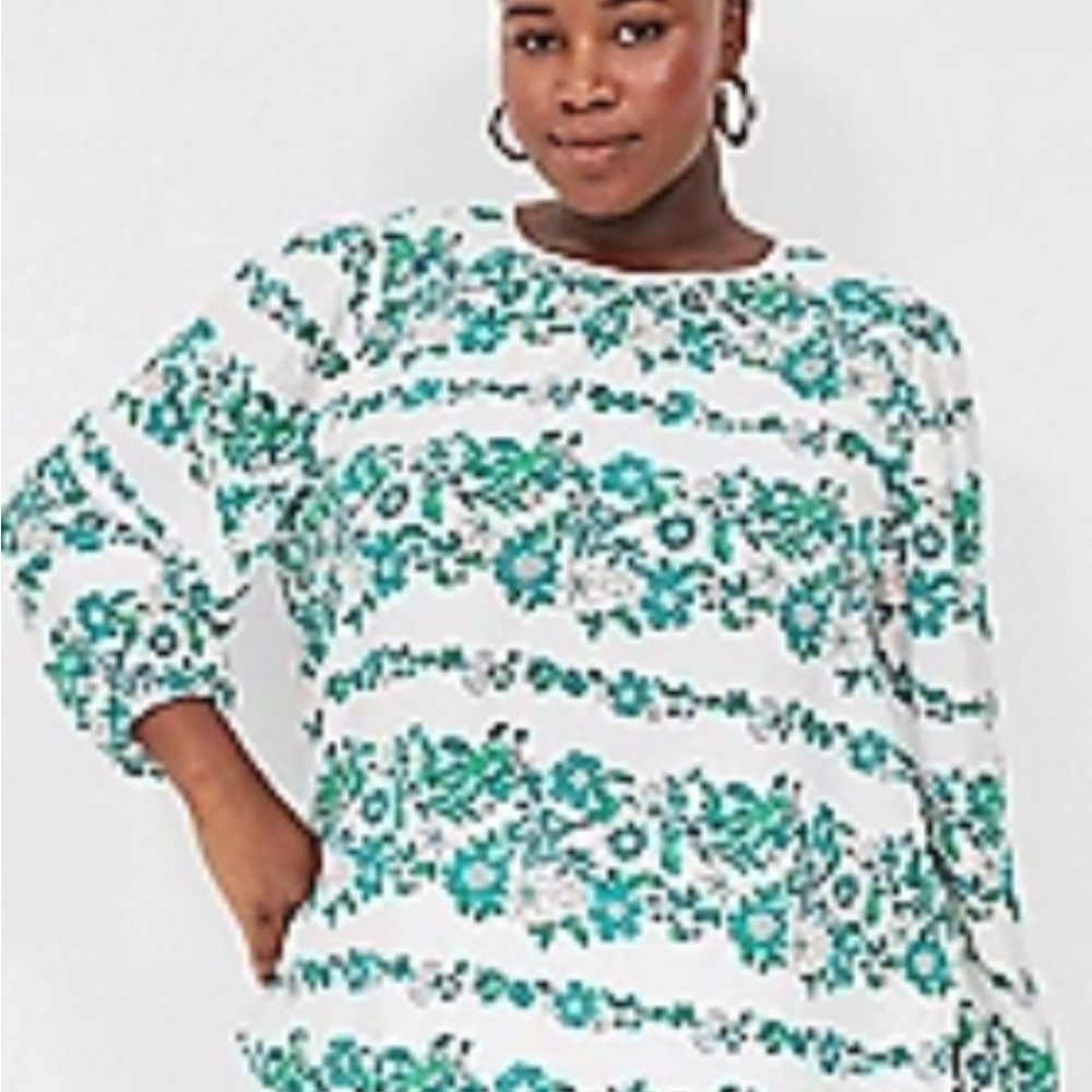 NWT size 18 Lane Bryant long sleeve blouse